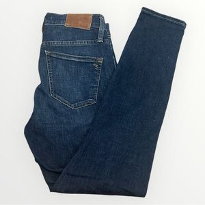 Madewell Women’s Size 27 High Rise Skinny Blue Denim Jeans